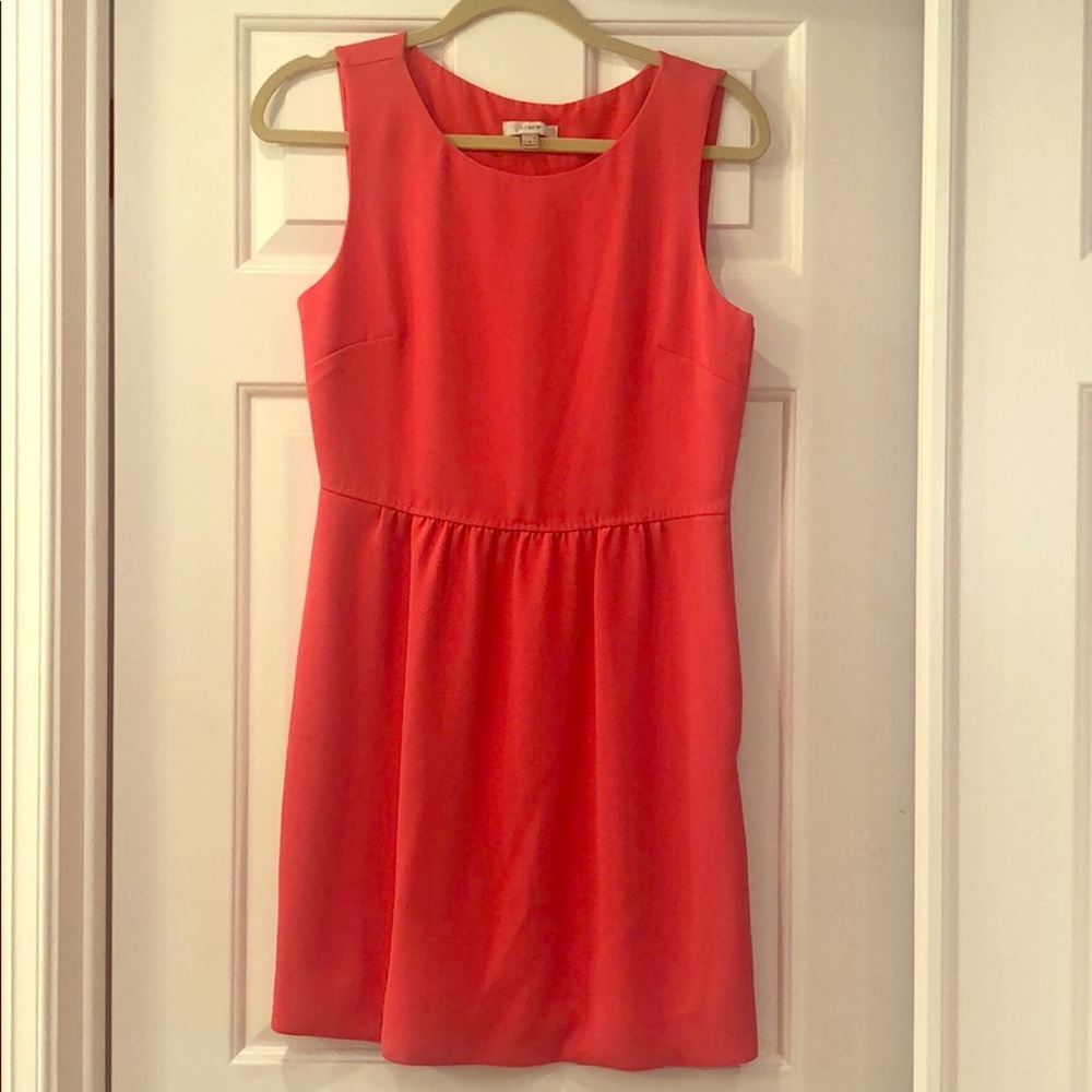 Coral Jcrew Dress